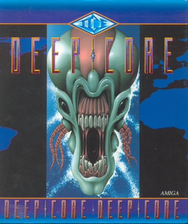 Deep Core box art for Amiga
